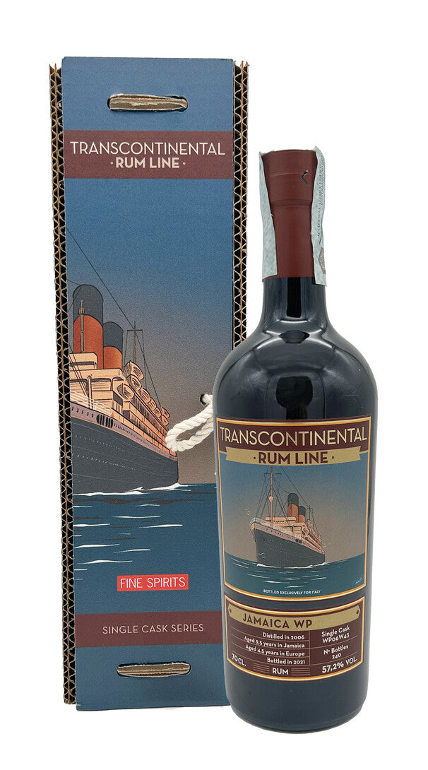 Rum Single Cask 'Jamaica' WP Transcontinental Rum Line 2007 con ast