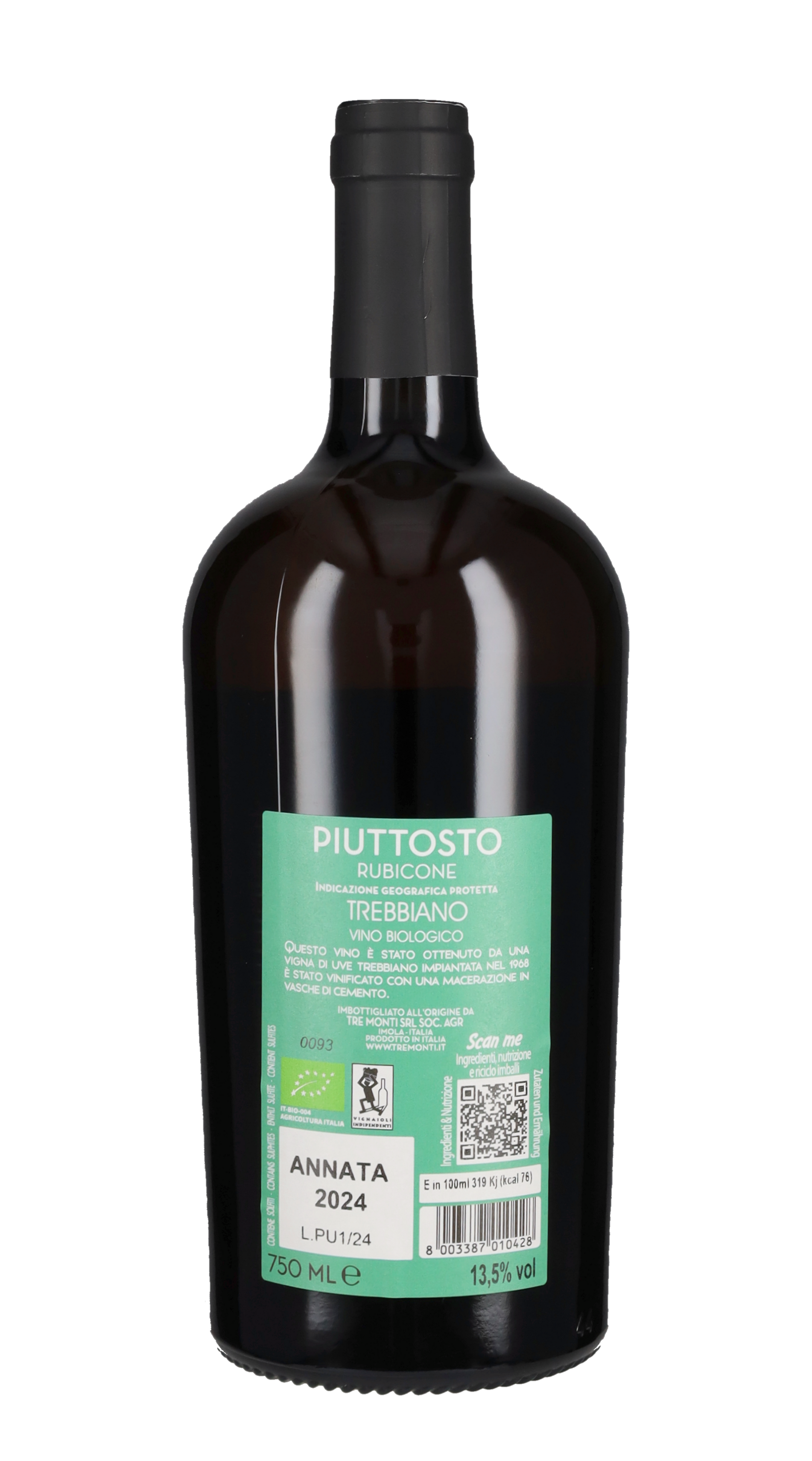 Trebbiano Macerato 'Piùttosto' Tre Monti 2024